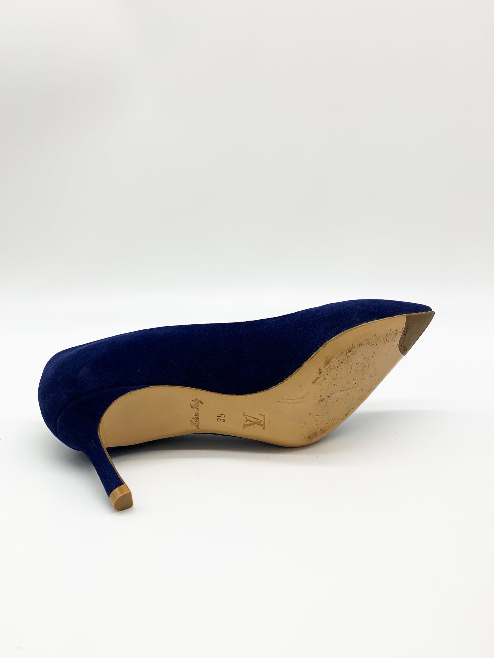 Louis Vuitton Heartbreaker Suede Pumps 35