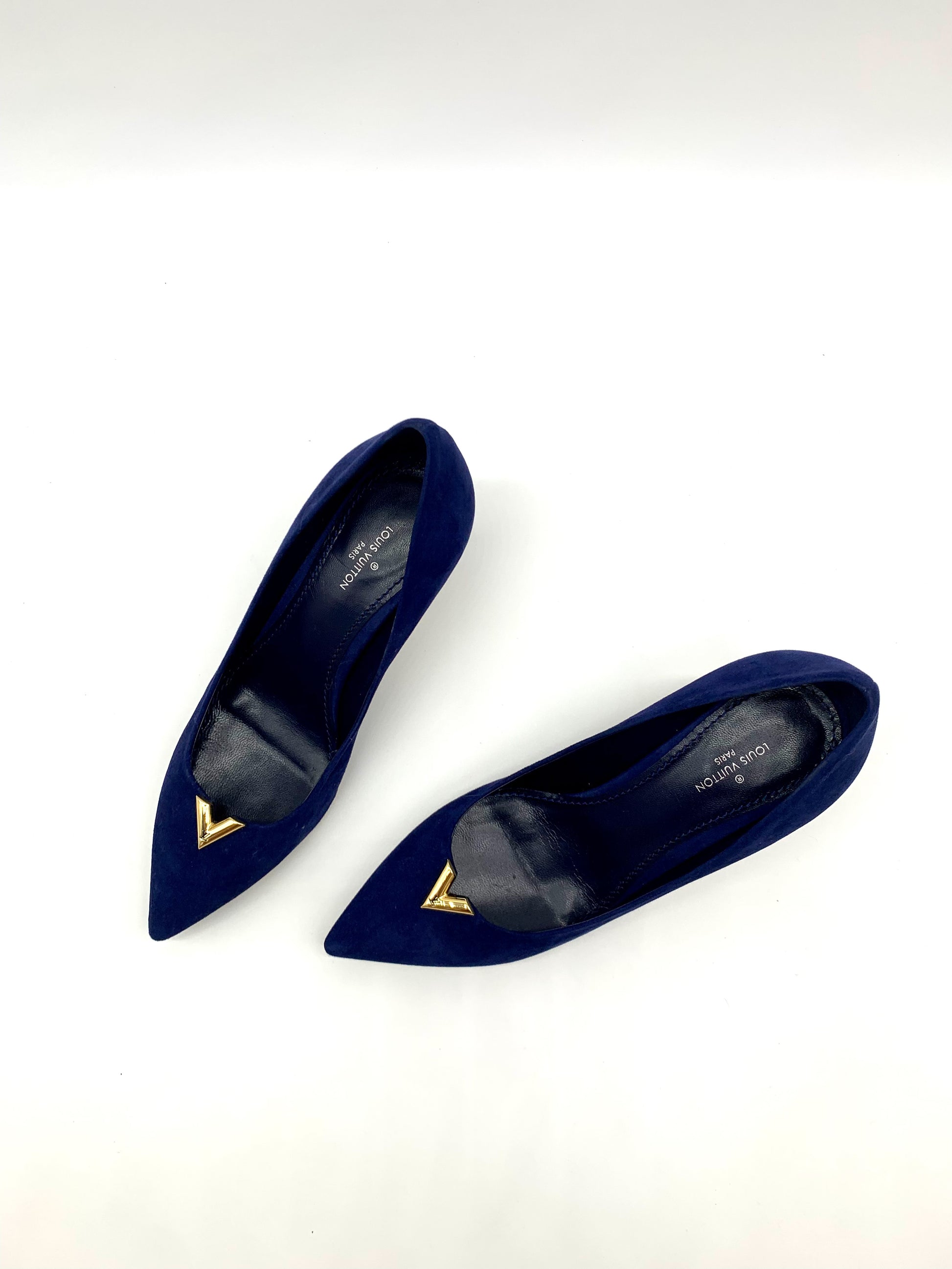 Louis Vuitton Heartbreaker Suede Pumps 35