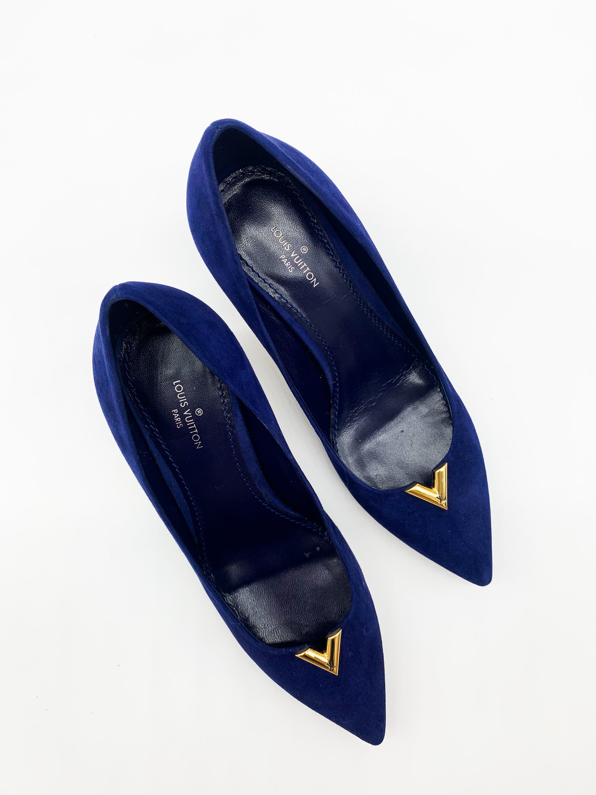 Louis Vuitton Heartbreaker Suede Pumps 35