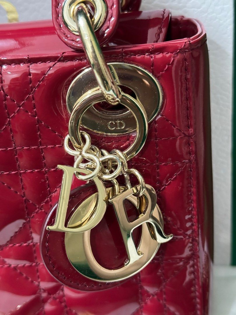 Dior Lady Dior Mini Patent