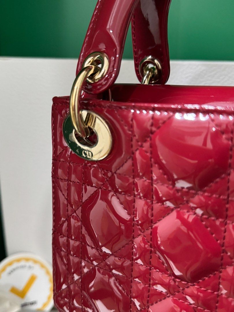 Dior Lady Dior Mini Patent