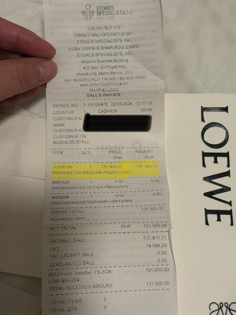 Loewe Puzzle Edge Bumbag Small