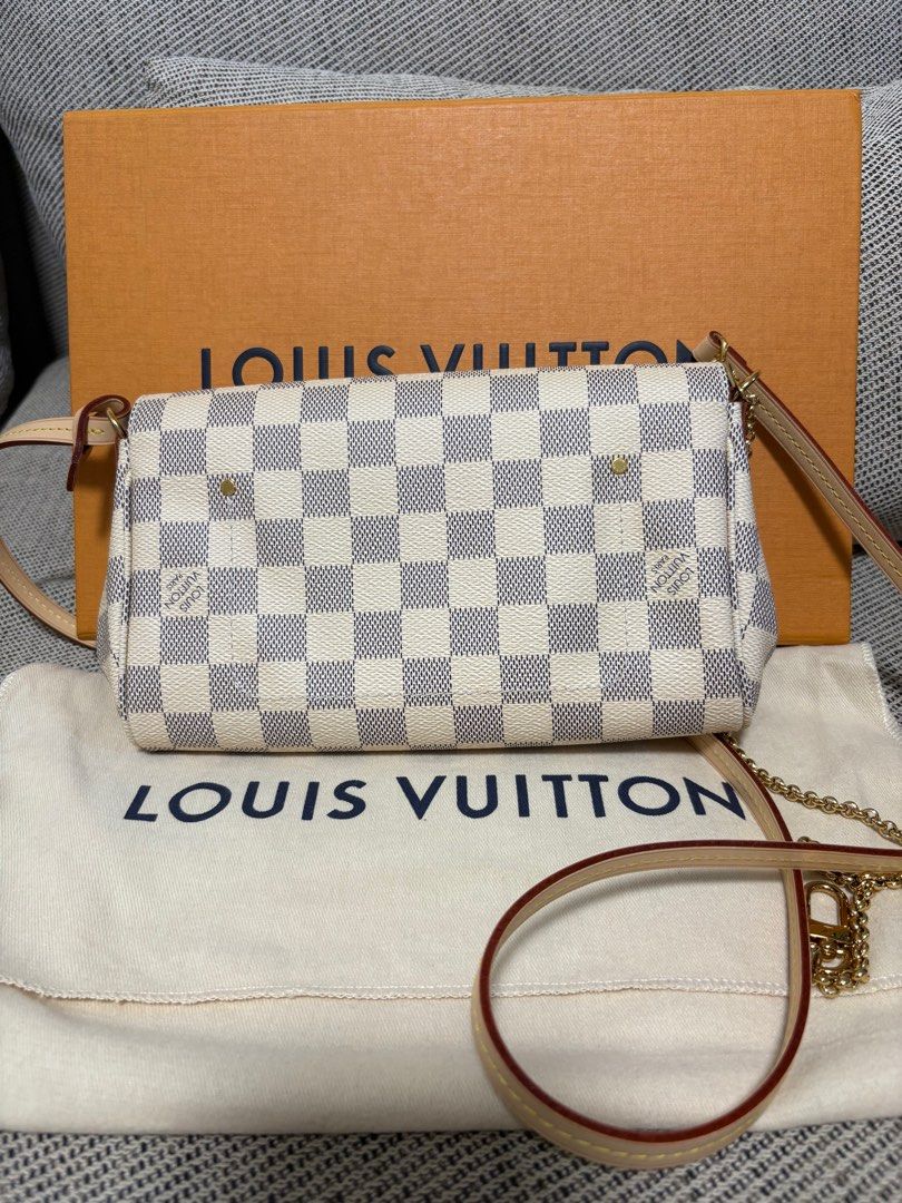 Louis Vuitton	Favorite MM Damier Azur