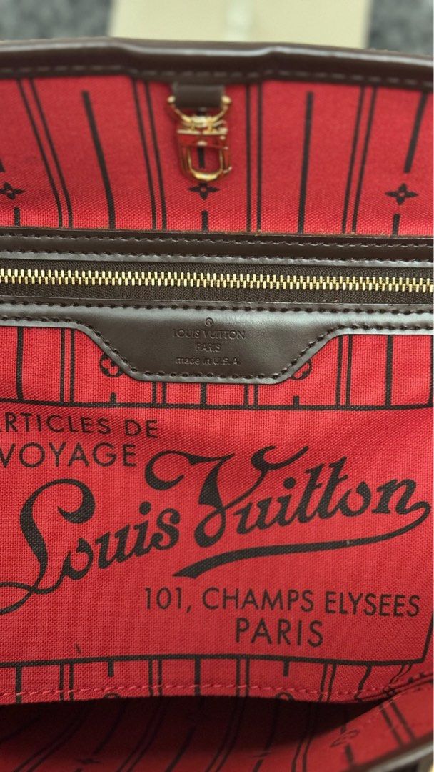 Louis Vuitton Neverfull PM Damier Ebene