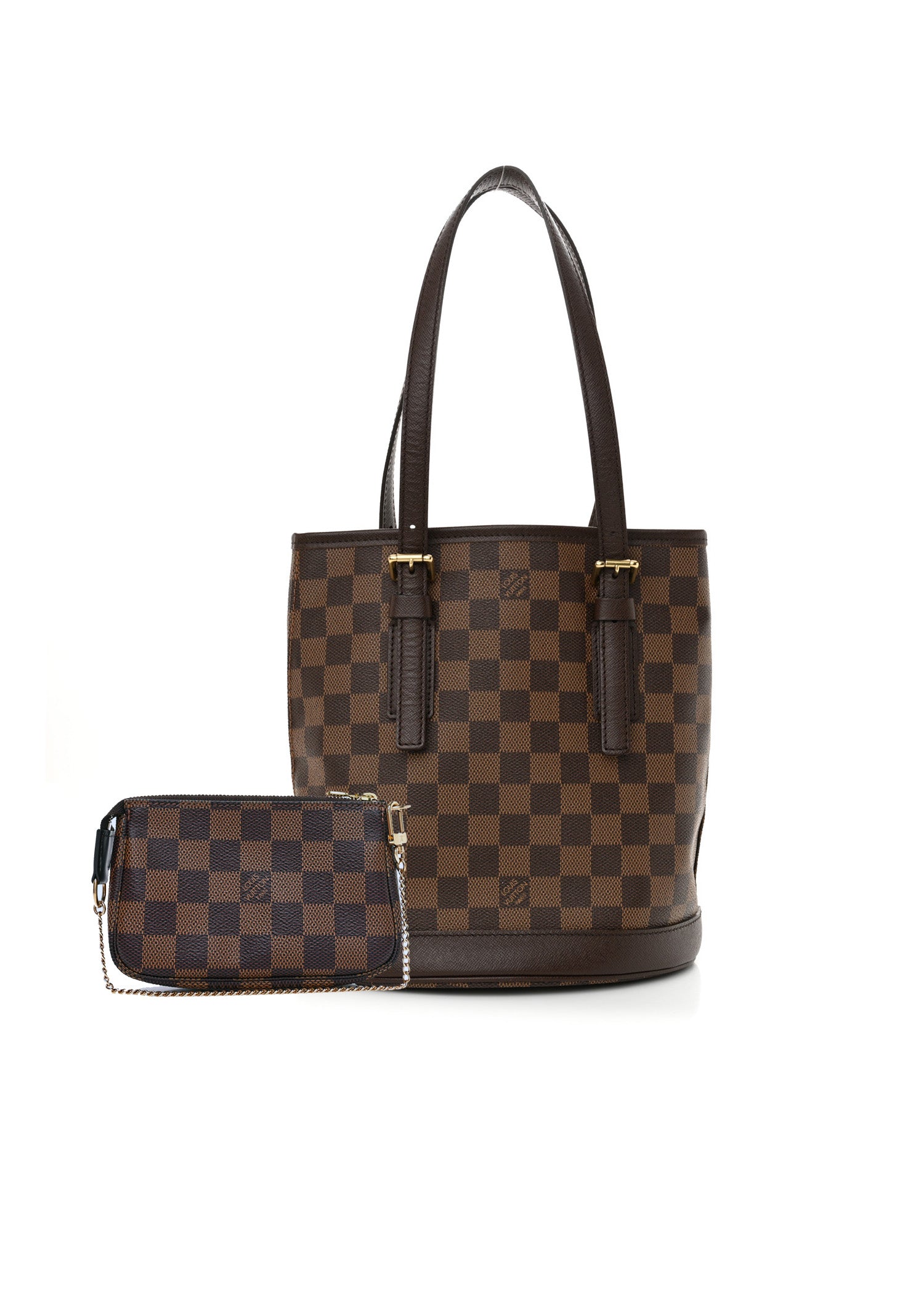 Louis Vuitton Bundle Marais Bucket + Mini Pochette