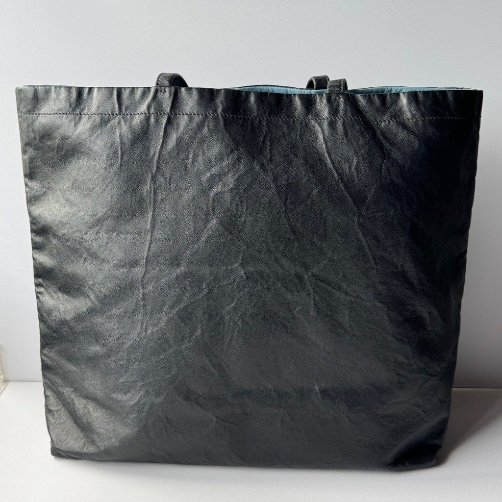 Prada Antique Leather Reversible Tote