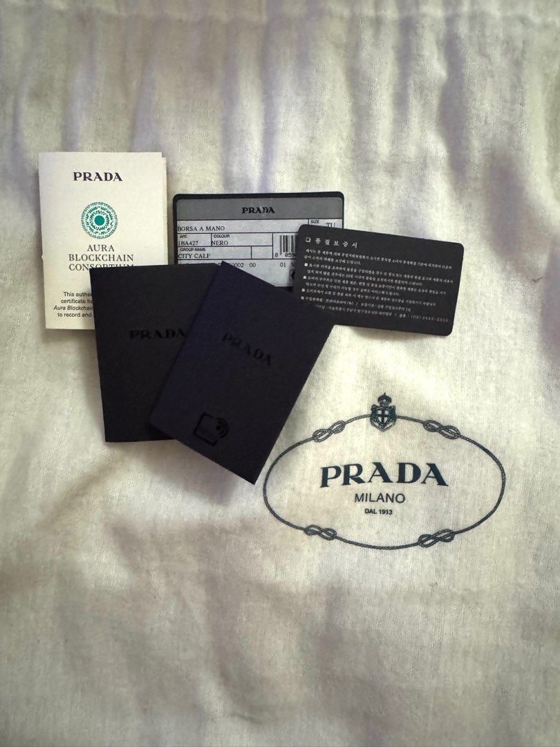 Prada City Calf Small Triangle