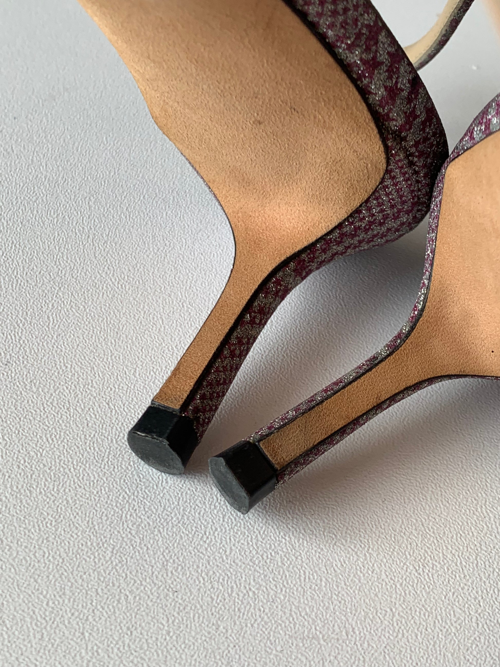 Jimmy Choo Erin Glen Plaid Slingback 37