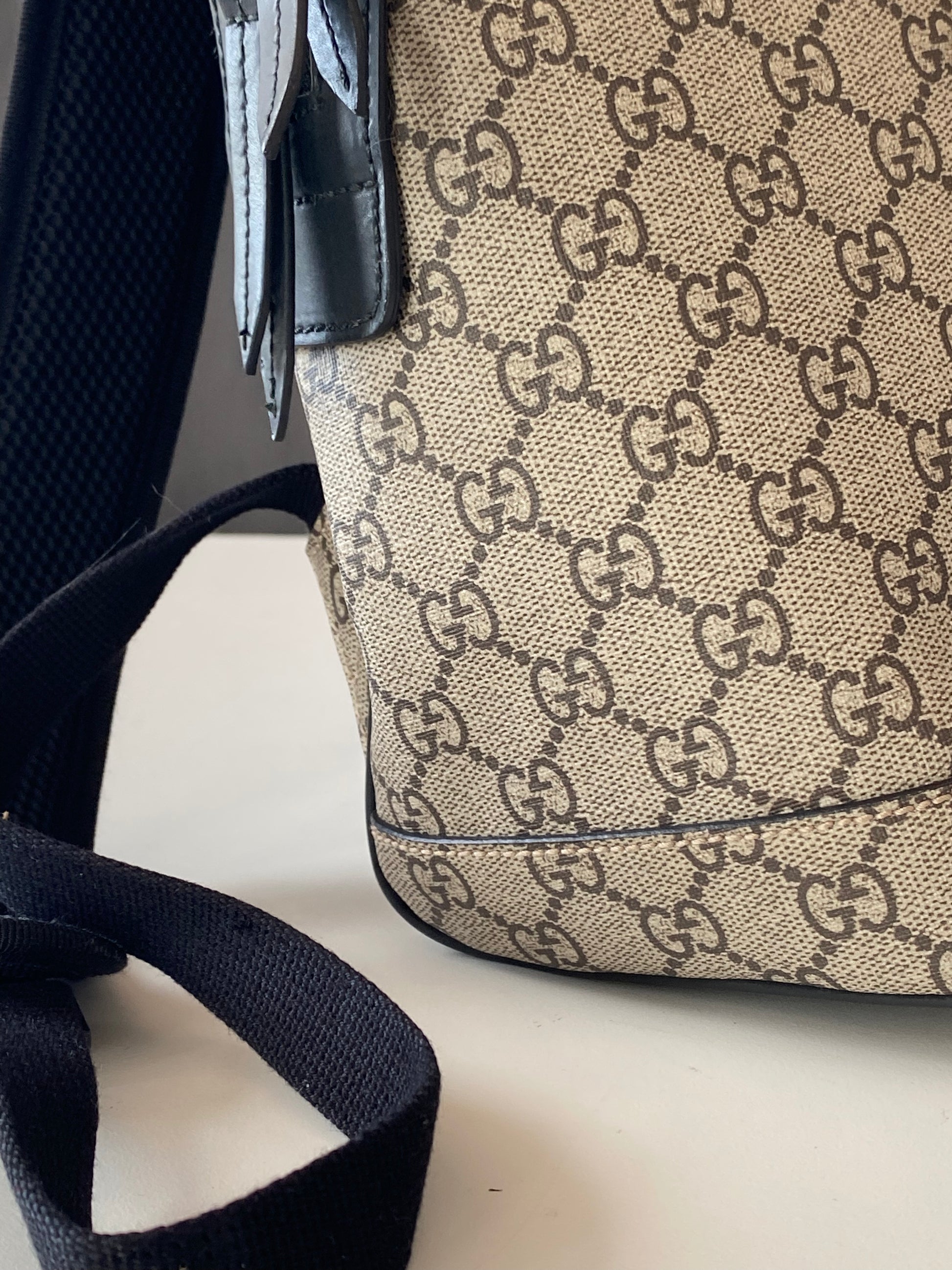 Gucci Supreme Monogram L'Aveugle Par Amour Backpack