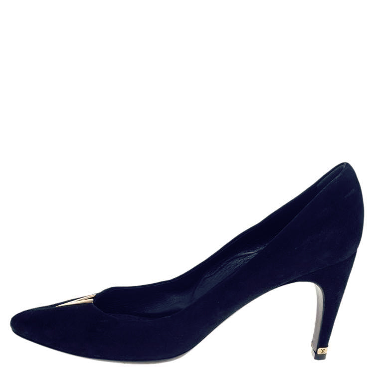 Louis Vuitton Heartbreaker Suede Pumps 35